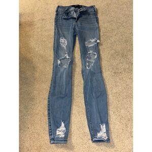 Hollister skinny jeans size 0short